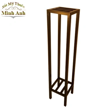 Kệ Giá Đỡ Chậu Cây 2 Tầng Vuông 25-35cm Sắt Hộp 14mm Giá Chỉ 95.000đ