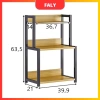 Kệ Gia Vị 2-3 Tầng Thép Sơn Tĩnh Điện, Mặt MDF Melamin, Chống Xước - 175k VND