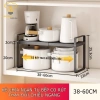 Kệ gia vị bếp đa năng 2-3 tầng MKS005 - cài dao, thớt, cắm đũa thìa muỗng, gọn gàng tiện lợi 7