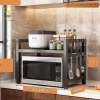 Kệ gia vị bếp đa năng 2-3 tầng MKS005 - cài dao, thớt, cắm đũa thìa muỗng, gọn gàng tiện lợi 8