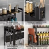Kệ gia vị đa năng nhiều tầng kèm ống đũa, giá gác thớt tiện lợi, 159.000₫ 3
