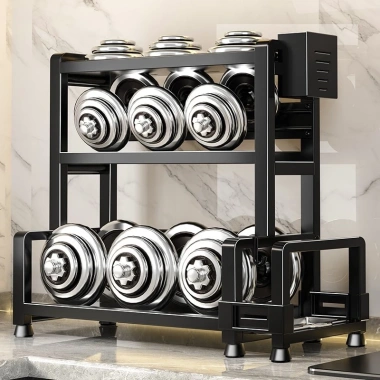 Kệ gia vị đa năng nhiều tầng kèm ống đũa, giá gác thớt tiện lợi, 159.000₫ 9 Kệ gia vị đa năng nhiều tầng kèm ống đũa, giá gác thớt tiện lợi, 159.000₫ 9