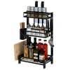 Kệ Gia Vị Đa Năng Sơn Đen Tĩnh Điện Giá Rẻ 123.998₫ Miễn Phí Ship Toàn Quốc 4
