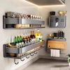 Kệ gia vị dán tường HOMELOVE – Treo tường, chống gỉ, đựng chai lọ bếp, giảm giá 112k