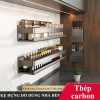 Kệ gia vị dán tường HOMELOVE – Treo tường, chống gỉ, đựng chai lọ bếp, giảm giá 112k 4