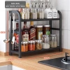 Kệ Gia Vị Để Bàn Nhà Bếp Gỗ Khung Sắt Sơn Tĩnh Điện Tiết Kiệm Không Gian 179k 10