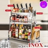 Kệ Gia Vị Inox 304 - Kệ Để Dao Thớt, Hũ Gia Vị, Dao Kéo, Ống Đũa - Tủ Nhà Bếp HP7.979 Giá ưu đãi 183.312₫ 3