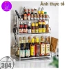 Kệ Gia Vị Inox 304 - Kệ Để Dao Thớt, Hũ Gia Vị, Dao Kéo, Ống Đũa - Tủ Nhà Bếp HP7.979 Giá ưu đãi 183.312₫ 9