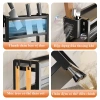 Kệ gia vị SHINNY thép carbon nhiều tầng, đựng chai lọ, vắt dao, thớt tiện dụng 270k 8