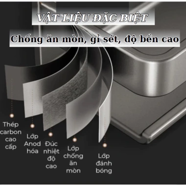 Kệ gia vị treo tường đa năng bằng Thép Carbon cao cấp – Tiết kiệm không gian bếp, giá chỉ 120.000₫ 2
