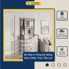 Kệ Giày 5 Tầng đa năng 8 móc và màn che chống bụi, gọn gàng tiện lợi, giá 195.000₫