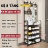 Kệ Giày 5 Tầng đa năng 8 móc và màn che chống bụi, gọn gàng tiện lợi, giá 195.000₫ 5