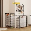 Kệ Giày 5 Tầng đa năng 8 móc và màn che chống bụi, gọn gàng tiện lợi, giá 195.000₫ 6