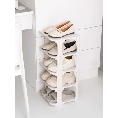 Kệ giày dép 5 tầng thông minh tháo lắp gấp gọn, giảm còn 29.000đ, tiết kiệm không gian 4 Kệ giày dép 5 tầng thông minh tháo lắp gấp gọn, giảm còn 29.000đ, tiết kiệm không gian 4