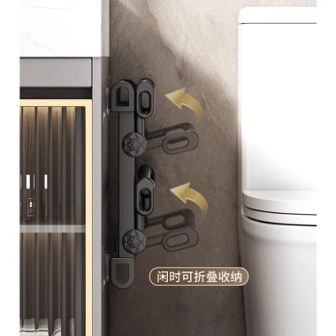Kệ giày dép gắn tường thông minh, treo gấp gọn, tiết kiệm không gian, 59.000 VND 5