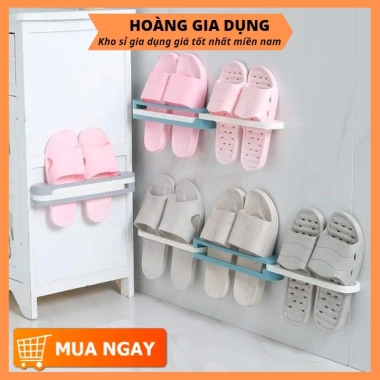 Kệ Giày Dép Thông Minh 3 Ngăn Treo Tường Gấp Gọn Dán Tường - Giá 30.000 VND 3