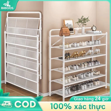Kệ Giày Gập Lại BIBOOS Thép Carbon Lưới Đa Năng - Giá từ 352,580 xuống 289,000