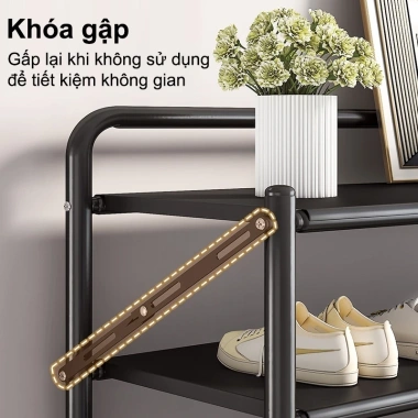Kệ Giày Gập Lại BIBOOS Thép Carbon Lưới Đa Năng - Giá từ 352,580 xuống 289,000 7 Kệ Giày Gập Lại BIBOOS Thép Carbon Lưới Đa Năng - Giá từ 352,580 xuống 289,000 7