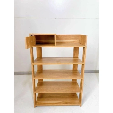 Kệ Giày Gỗ 5 Tầng Tiện Lợi, Lắp Ghép Thông Minh - Sắp Xếp Gọn Gàng Giá 172k