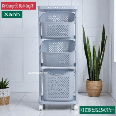 Kệ Giỏ Đựng Đồ Hàn Quốc Đa Năng Luxury 2 & 3 Tầng MSP 5.560 - Giá Ưu Đãi 195k tại Homie Store