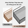 Kệ Giỏ Đựng Hành Tỏi Dán Tường Nhà Bếp Thép Sơn Tĩnh Điện - Giá chỉ 42.000₫, Tiết kiệm không gian tiện lợi 4