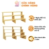 Kệ Gỗ Bậc Thang Trưng Bày 2-4 Tầng Đa Dạng Mô Hình, Kèm Vít, Giá 245.000₫