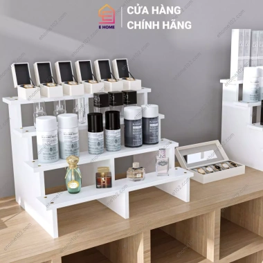 Kệ Gỗ Bậc Thang Trưng Bày 2-4 Tầng Đa Dạng Mô Hình, Kèm Vít, Giá 245.000₫