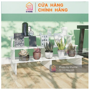 Kệ Gỗ Bậc Thang Trưng Bày 2-4 Tầng Đa Dạng Mô Hình, Kèm Vít, Giá 245.000₫