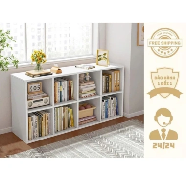 Kệ Gỗ Đa Năng 4 Màu Tổ Ong 2-8 Ô Lắp Ráp Dễ Dàng Trang Trí Đựng Sách Giá 55.000₫