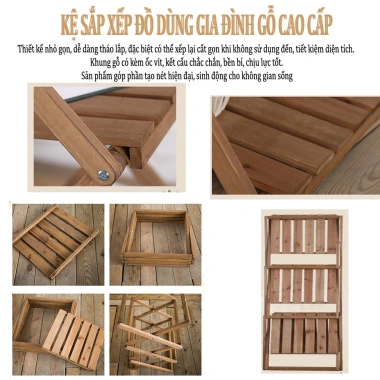 Kệ gỗ đa năng 4 tầng IKEA - Chịu lực, xếp gọn, lưu trữ sách, giày, đồ dùng - Giá 346.000₫ 3 Kệ gỗ đa năng 4 tầng IKEA - Chịu lực, xếp gọn, lưu trữ sách, giày, đồ dùng - Giá 346.000₫ 3