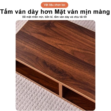 Kệ Gỗ Đa Năng - Tủ Sách Lắp Ráp Dễ Dàng, Trang Trí Nhà Cửa, Phòng Ngủ, Giao Nhanh Hà Nội