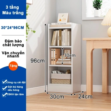 Kệ Gỗ Đa Năng - Tủ Sách Lắp Ráp Dễ Dàng, Trang Trí Nhà Cửa, Phòng Ngủ, Giao Nhanh Hà Nội