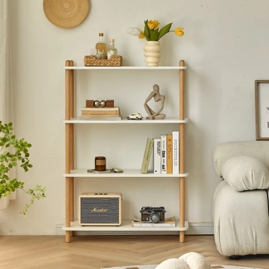 Kệ gỗ đa năng vintage Hàn Quốc - MDF Melamine, thiết kế hiện đại, chỉ 106.000₫