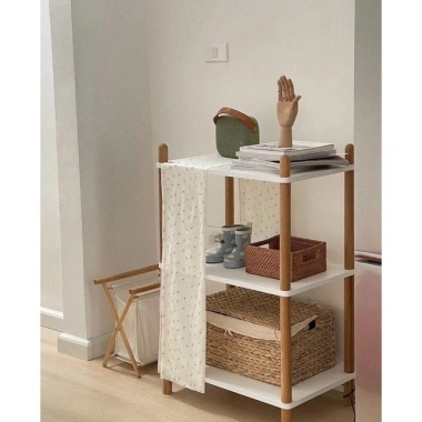 Kệ gỗ đa năng vintage Hàn Quốc MDF phủ Melamine - Giá ưu đãi 106.000₫ 9