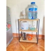 Kệ gỗ khung thép đa năng 60x30cm cho bếp - kê lò vi sóng, giá chỉ 185.000₫ 2