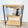 Kệ gỗ khung thép đa năng 60x30cm cho bếp - kê lò vi sóng, giá chỉ 185.000₫ 3
