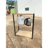 Kệ gỗ khung thép đa năng 60x30cm cho bếp - kê lò vi sóng, giá chỉ 185.000₫ 5