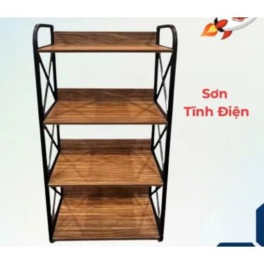 Kệ Gỗ Nhà Bếp Đặt Lò Vi Sóng, Nồi Chiên 3-5 Tầng - MDF + Khung Sắt Chống Gỉ Bền 9 Kệ Gỗ Nhà Bếp Đặt Lò Vi Sóng, Nồi Chiên 3-5 Tầng - MDF + Khung Sắt Chống Gỉ Bền 9