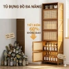 Kệ gỗ tre 4-5 tầng Vintage cổ điển, nhiều ngăn, đẹp cho bếp, phòng khách, phòng ngủ - 368.000₫ 3