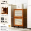Kệ gỗ tre 4-5 tầng Vintage cổ điển, nhiều ngăn, đẹp cho bếp, phòng khách, phòng ngủ - 368.000₫ 10