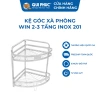 Kệ góc đa năng Win QUI PHÚC inox 201 chân đứng, chắc chắn, tiện lợi - 125.460₫ 4