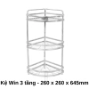 Kệ góc đa năng Win QUI PHÚC inox 201 chân đứng, chắc chắn, tiện lợi - 125.460₫ 7