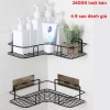 Kệ góc dán tường nhà tắm, phun sơn tĩnh điện siêu dính - Tiện dụng, giá chỉ 39.000 VND