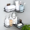 Kệ góc dán tường nhà tắm, phun sơn tĩnh điện siêu dính - Tiện dụng, giá chỉ 39.000 VND 3