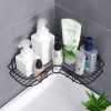 Kệ góc dán tường nhà tắm, phun sơn tĩnh điện siêu dính - Tiện dụng, giá chỉ 39.000 VND 5