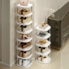 Kệ góc giày dép 5 tầng đa năng, tháo lắp gấp gọn, mẫu mới - Giá chỉ 35.000 VND