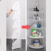 Kệ góc hoa văn 4 tầng thép cacbon sơn tĩnh điện 5 lớp - Thiết kế đẹp, giao nhanh, chỉ 255.000 VND