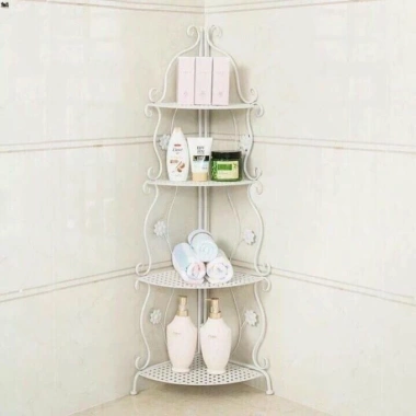 Kệ góc hoa văn 4 tầng thép cacbon sơn tĩnh điện 5 lớp - Thiết kế đẹp, giao nhanh, chỉ 255.000 VND 4 Kệ góc hoa văn 4 tầng thép cacbon sơn tĩnh điện 5 lớp - Thiết kế đẹp, giao nhanh, chỉ 255.000 VND 4