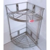 Kệ góc inox SUS 304 2 tầng đa năng 25cm cho nhà tắm và bếp - Giá chỉ 365.000đ 2