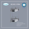 Kệ góc inox SUS 304 2 tầng đa năng 25cm cho nhà tắm và bếp - Giá chỉ 365.000đ 3